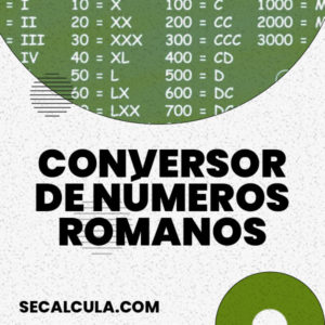 Conversor de números romanos