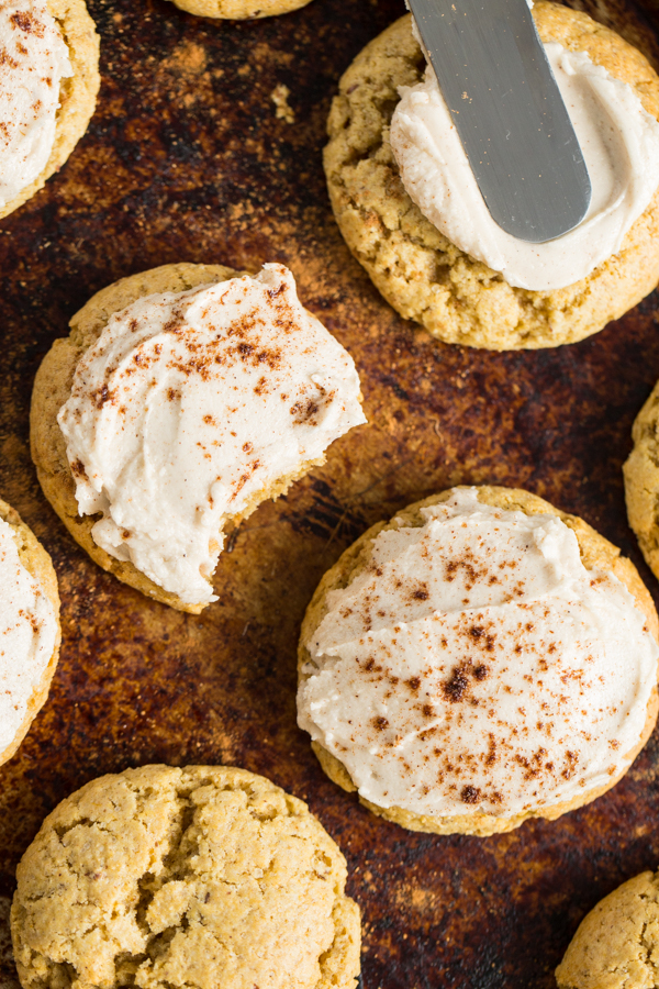 Galletas De Calabaza Perfectas Con Crema De Mantequilla Especiada