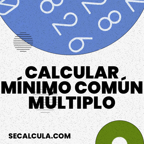 Calcular mínimo común múltiplo mcm