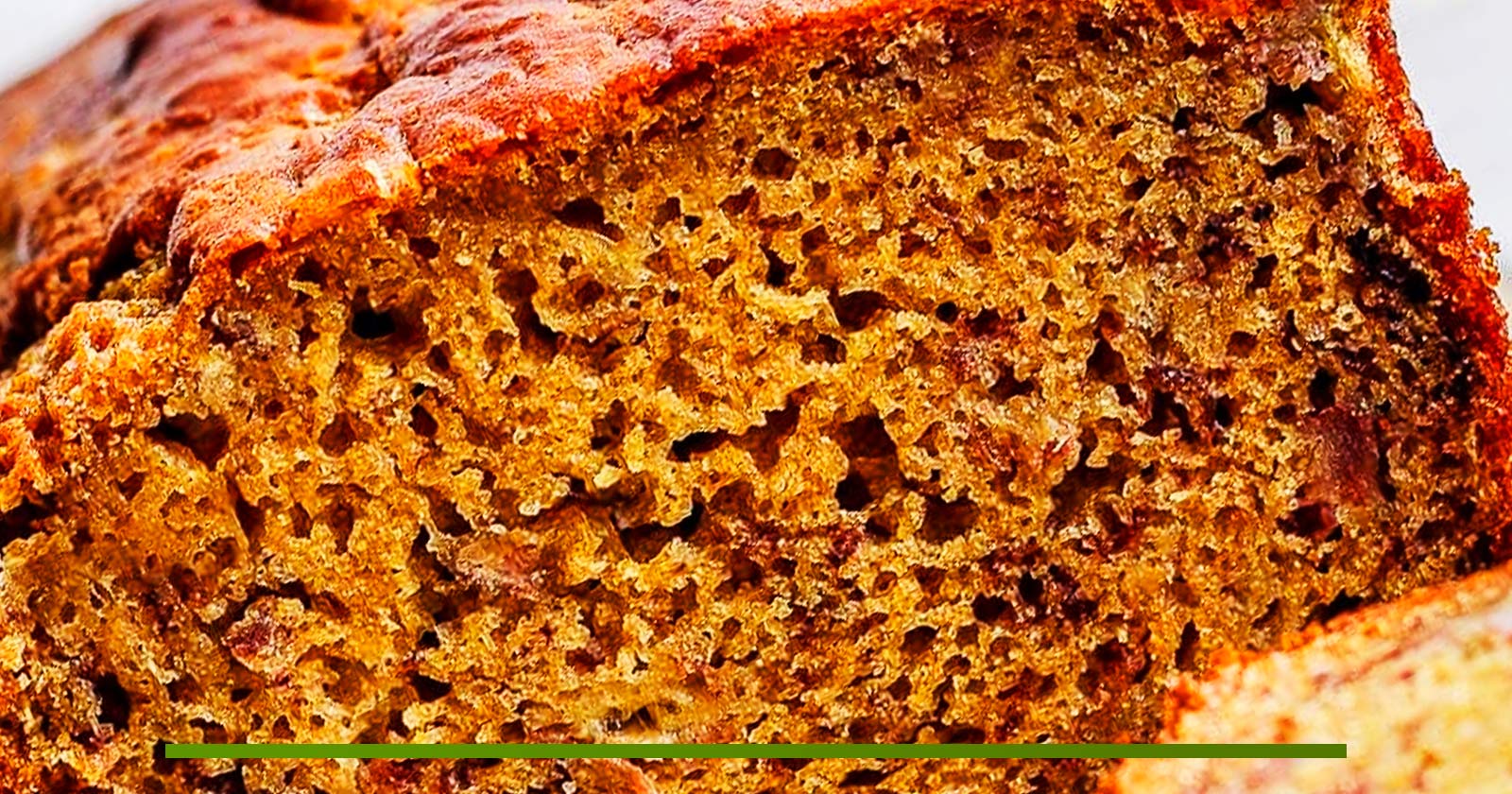 Receta exclusiva de pan de plátano saludable