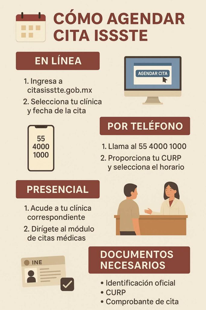 Agendar Cita ISSSTE Paso A Paso
