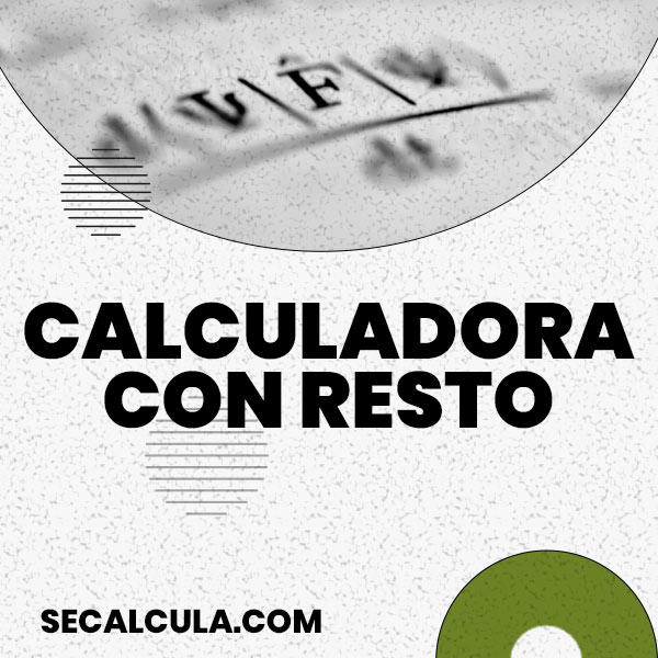 Calculadora con resto